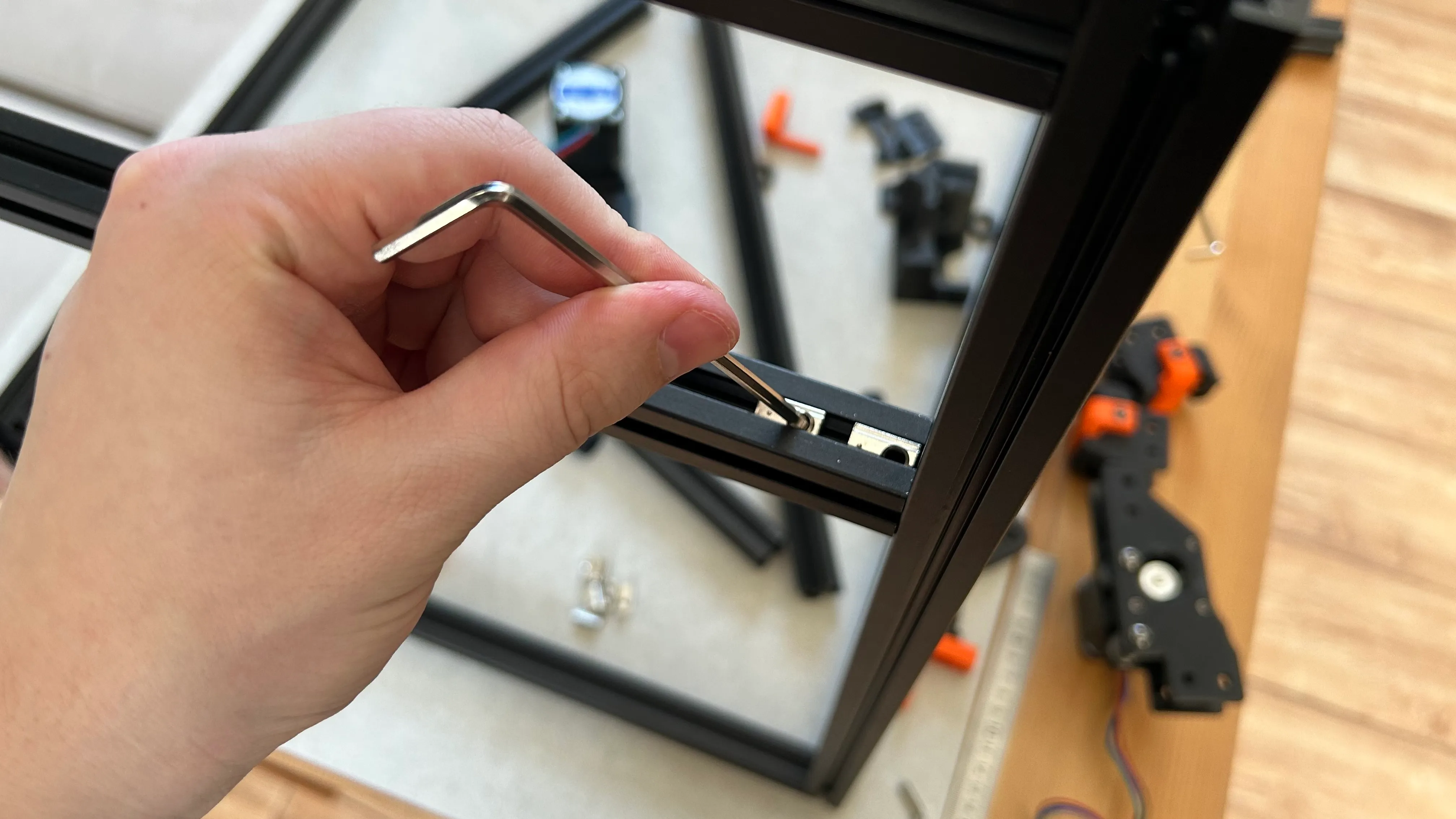 Ball nuts installation process